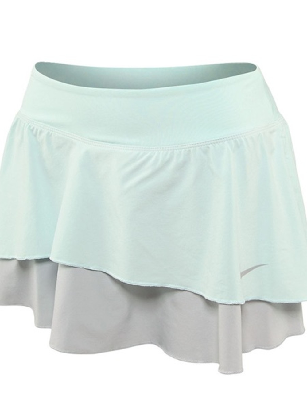 Nike Two-Tone Mint and Light Gray Tennis Skort